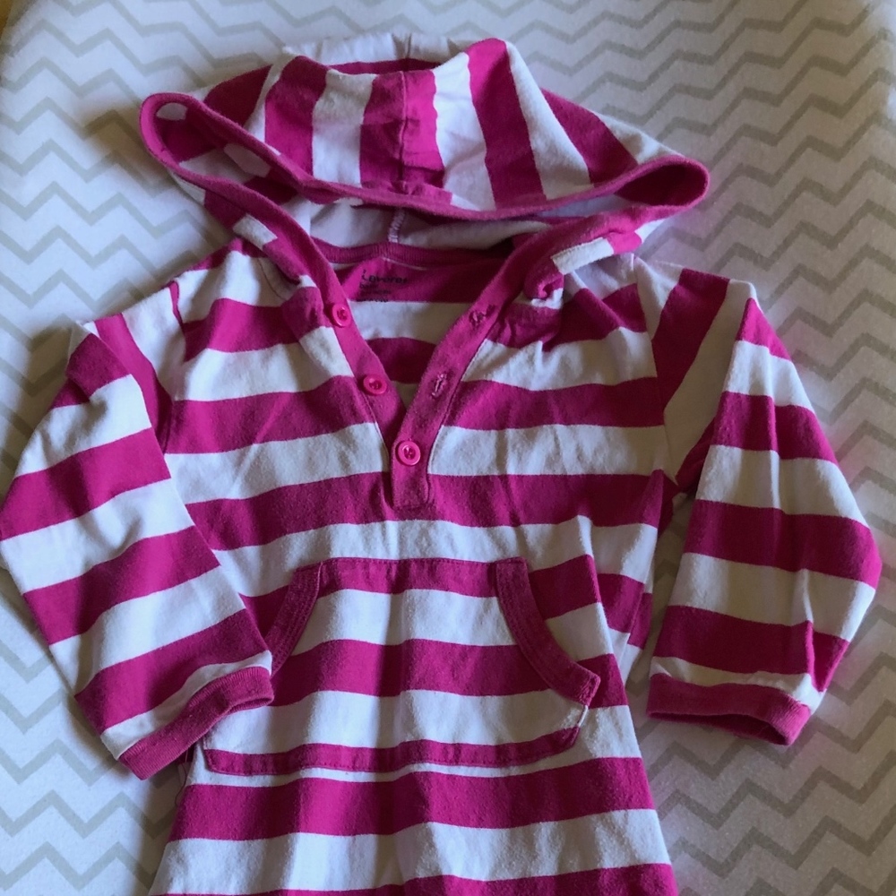 Toddler Leveret Romper with Hood